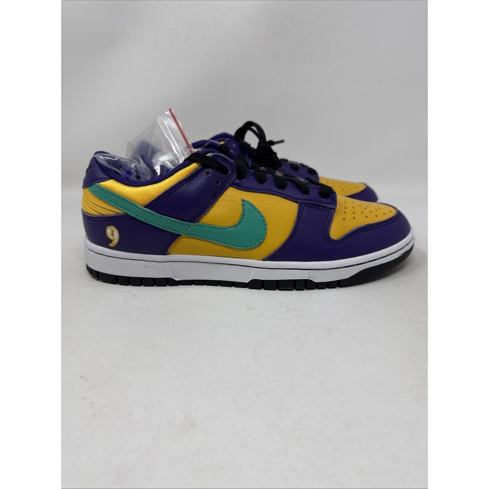 Nike Dunk Low Lisa Leslie Court Purple Woman's Size 9 Mens 7.5 D09581-500